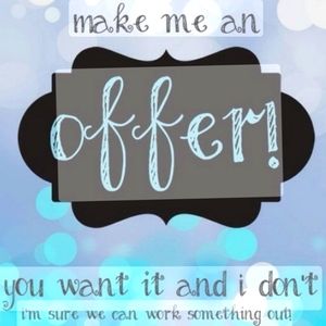 Everything must go! Make me an offer